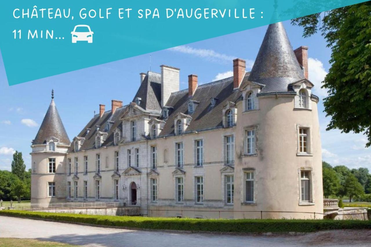L'Emeraude Rez-De-Chaussee - Parking Prive -Zapart'Hotels Malesherbes エクステリア 写真